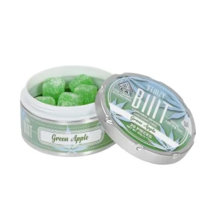 Green Apple BIIIT Sour Gummy Cubes